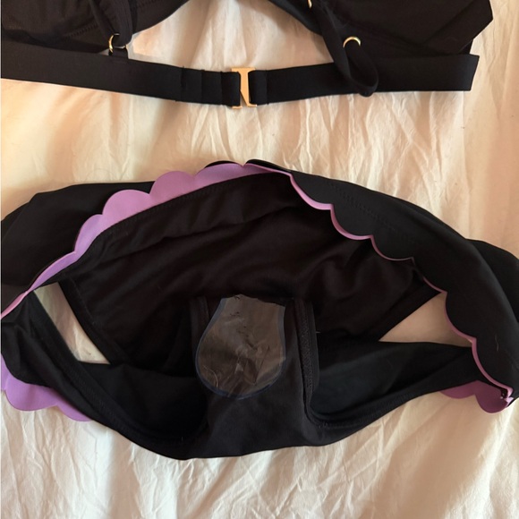 Kate spade Black Scalloped Bikini Set - Picture 5 of 6